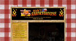 Desktop Screenshot of dixiessmokehouse.com